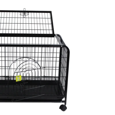 Gambar Paws N Tail Kandang Anjing & Kucing 78.5x47.7x64 cm - Hitam