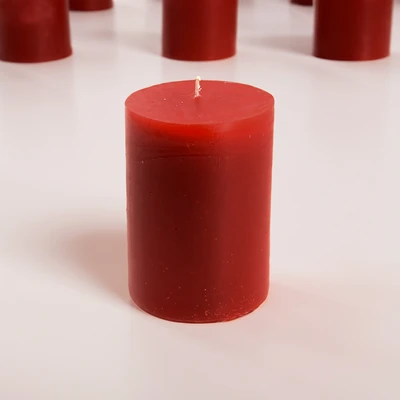 Gambar Arthome Lilin Pilar 3x4 Inch - Merah