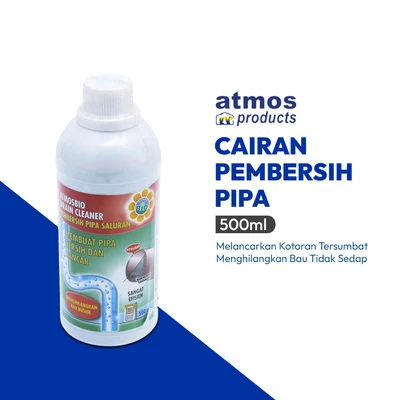 Gambar Atmos Cairan Pembersih Pipa Saluran Pembuangan 500 ml