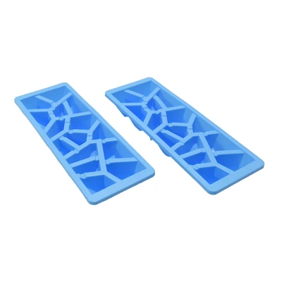 Gambar Chef Craft Cetakan Es Batu Set 2 pcs - Biru