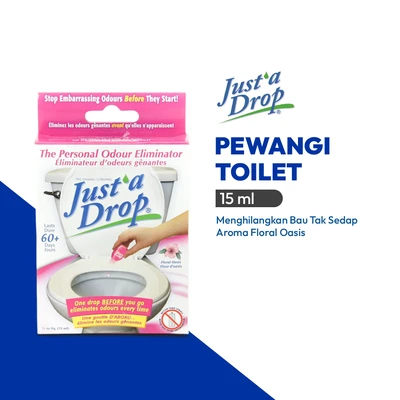 Gambar Just A Drop Penghilang Bau Toilet 15 ml - Pink