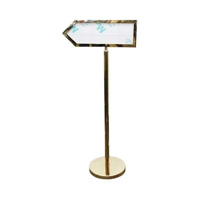 Gambar Krisbow Sign Stand - Gold