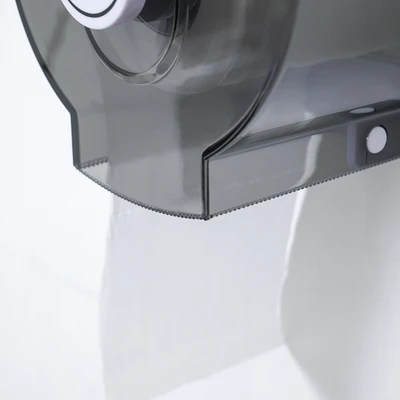 Gambar Krisbow Dispenser Tisu Toilet Roll Cd8647b - Abu-abu