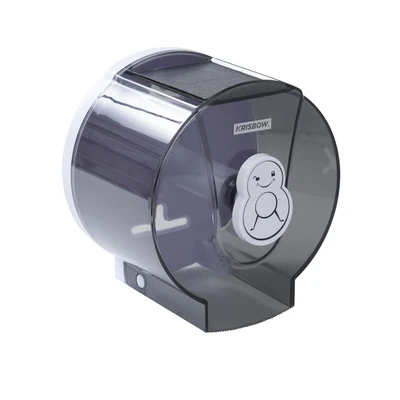 Gambar Krisbow Dispenser Tisu Toilet Roll Cd8647b - Abu-abu