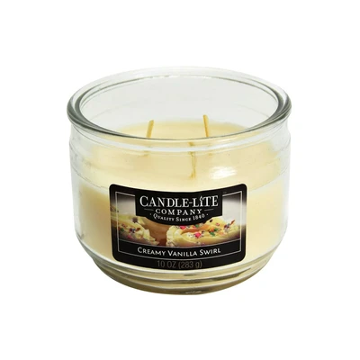 Gambar Candle Lite Creamy Vanilla Swirl Lilin Aromaterapi 283 Gr