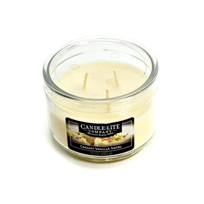 Gambar Candle Lite Creamy Vanilla Swirl Lilin Aromaterapi 283 Gr