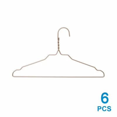 Gambar Stora Set 6 Pcs Hanger Aluminium Al0912 - Bronze