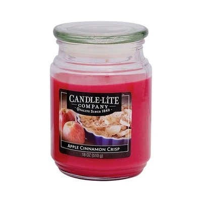 Gambar Candle Lite Candle Island Apple Cinnamon Lilin Aromaterapi 510gr