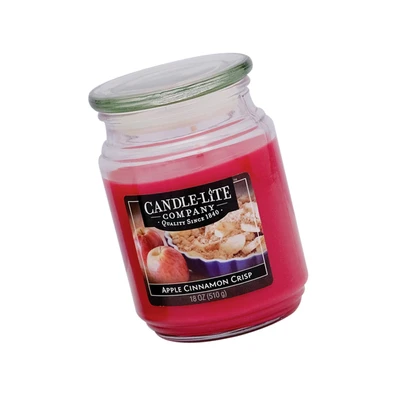 Gambar Candle Lite Candle Island Apple Cinnamon Lilin Aromaterapi 510gr