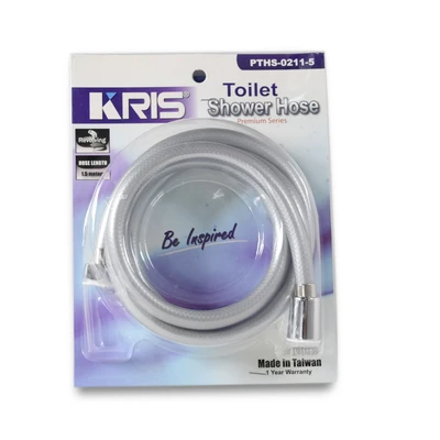 Gambar Fosa 1.5 mtr Selang Shower Toilet Premium - Silver