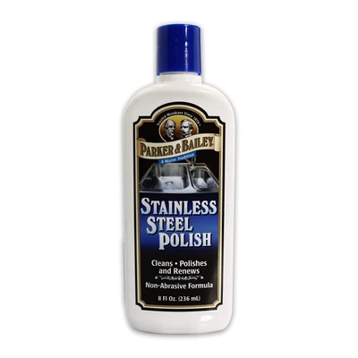 Gambar Parker & Bailey Cairan Pembersih & Pemoles Stainless Steel 236 ml