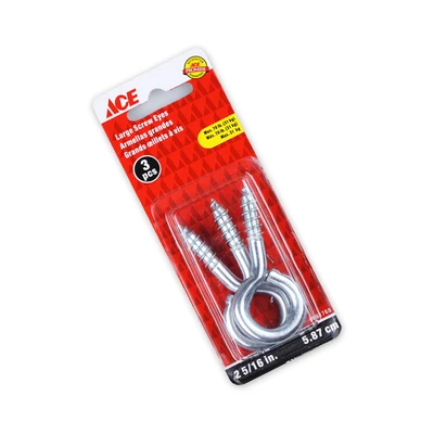 Gambar Ace Set 3 Pcs Screw Eyes 2 5/16 Inci