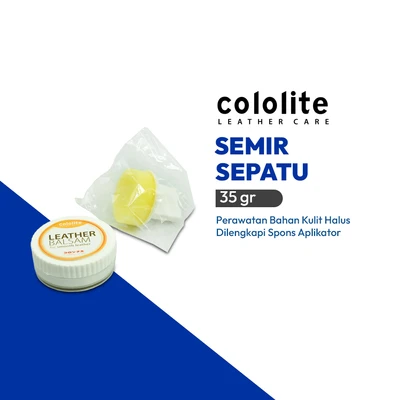 Gambar Cololite Balsam Semir Sepatu Bahan Kulit 35 gr