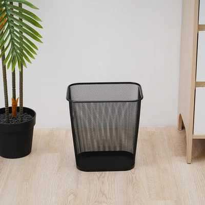Gambar Stora Tempat Sampah Besi Mesh Square 17.3 Liter - Hitam