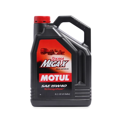Gambar Motul Tekma Mega-X Oli Mobil Diesel 15W40 5L