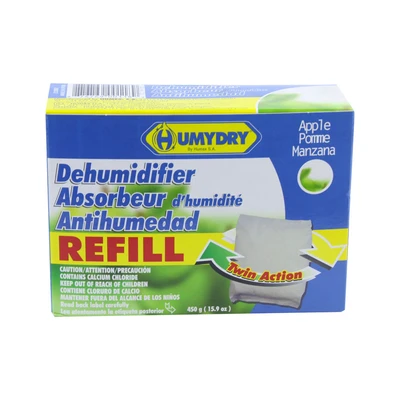 Gambar Humydry Penyerap Kelembapan  Apple Refill 450 Gr