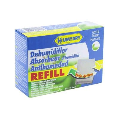 Gambar Humydry Penyerap Kelembapan  Apple Refill 450 Gr