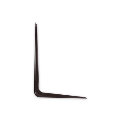 Gambar Masterspace Bracket Rak Dinding L Heavy Duty 15.5x22 cm - Cokelat