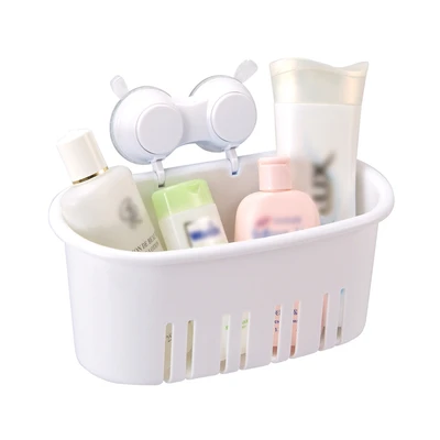 Gambar Stora Rak Dinding Kamar Mandi Suction - Putih