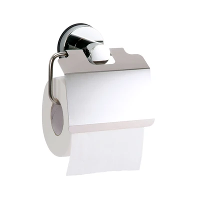 Gambar Stora Holder Tisu Toilet Roll Dengan Tutup 6911281 - Silver