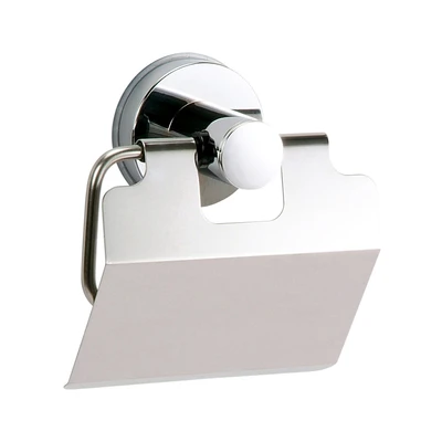 Gambar Stora Holder Tisu Toilet Roll Dengan Tutup 6911281 - Silver