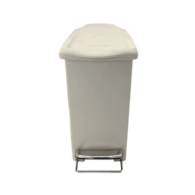 Gambar Krisbow Tempat Sampah Pedal Plastik 9 Liter - Putih