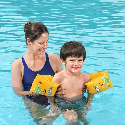 Gambar Bestway Ban Lengan Anak Step C - Yellow