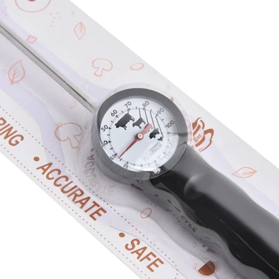 Gambar Krischef Garpu Termometer Untuk Barbercue - Hitam