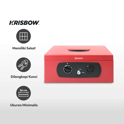 Gambar Krisbow Cash Box- Merah