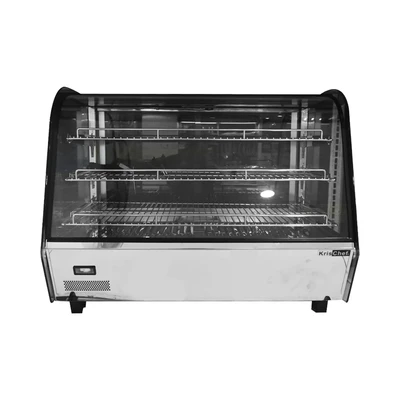 Gambar Krisbow Showcase Penghangat Makanan 160 Liter RTR - Putih