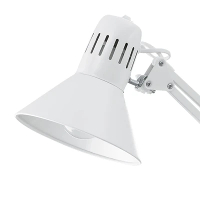 Gambar Eglo Firmo Lampu Meja Clip E27 Shinny - Putih