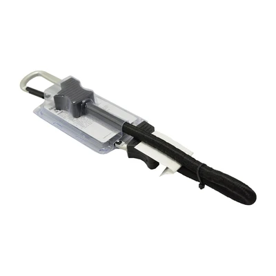 Gambar Krisbow Tali Bungee Dengan Karabiner 45.7x1 cm - Hitam