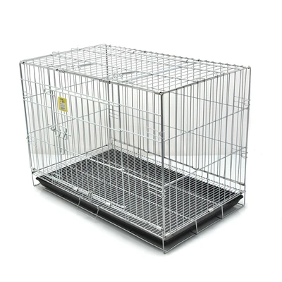 Gambar Paws N Tail Kandang Anjing & Kucing 76.5x47x55 cm - Silver/Hitam