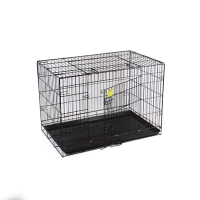 Gambar Paws N Tail Kandang Anjing & Kucing 92.5x56x64 cm - Silver/Hitam