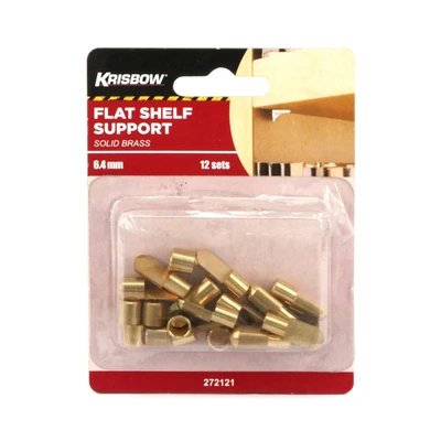 Gambar Krisbow Set Klem Rak Tambahan 1/4 Inch 12 Pcs