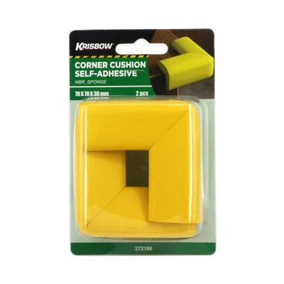 Gambar Krisbow Pelindung Sudut Meja 3x3x7 cm 2Pcs
