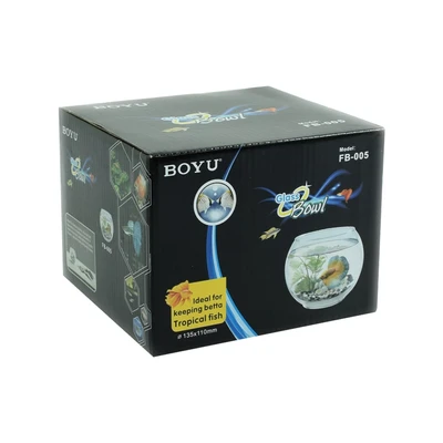 Gambar Boyu Aquarium Bowl 0.9 Liter Fb-005