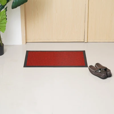 Gambar Krisbow Keset Pintu Karet 45x75 cm - Merah
