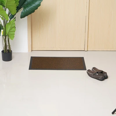 Gambar Krisbow Keset Pintu Karet 45x75 cm - Coklat