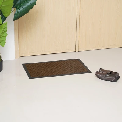 Gambar Krisbow Keset Pintu Karet 45x75 cm - Coklat
