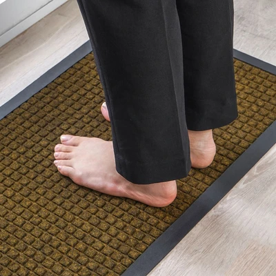 Gambar Krisbow Keset Pintu Karet 45x75 cm - Coklat