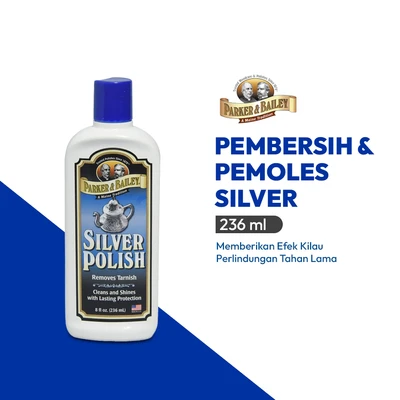 Gambar Parker & Bailey Cairan Pembersih & Pemoles Silver 236 ml