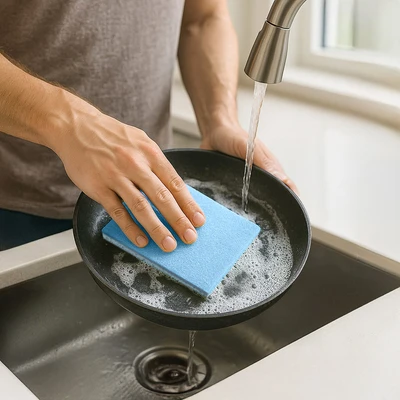 Gambar Proclean Cellulose Set Spons Pencuci Piring Set 2 pcs - Biru