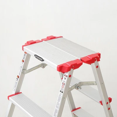 Gambar Fixsteps Tangga Lipat Aluminium 3 Step - Merah
