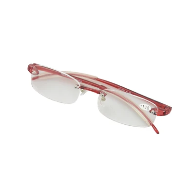 Gambar Teem Kacamata Baca Rimless +1.75 - Merah