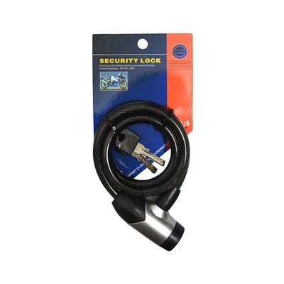 Gambar Tonyon Gembok Sepeda Spiral E-Keys - Hitam
