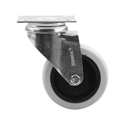 Gambar Krisbow Roda Caster Thermoplastic Swivel 7.5 cm - Abu-Abu