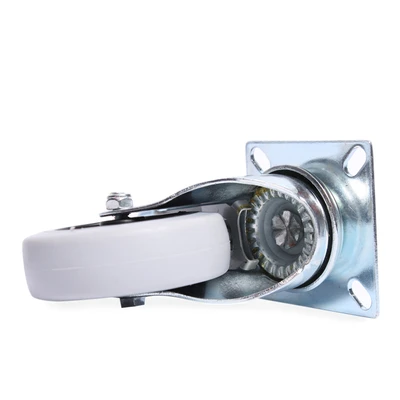 Gambar Krisbow Roda Troli Dengan Rem 75mm - Abu Abu