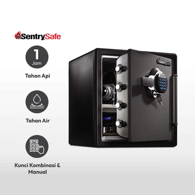 Gambar Sentry Safe Brankas Tahan Api & Air Digital 41.5x49.1x45.3 cm SFW123GTC - Hitam