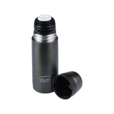 Gambar Kris Botol Vacuum Flask Stainless Steel 350 ml - Hitam